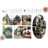 Picturesque Fleurie Alsace postcard