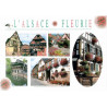 Postkarte malerische Elsass Fleurie