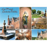 Postcard Breathtaking View of the Mont Saint-Odile Convent