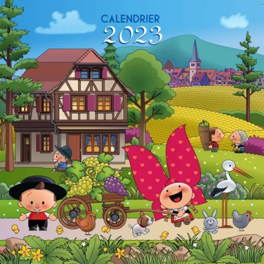 Calendrier Lovely Elsa 2023