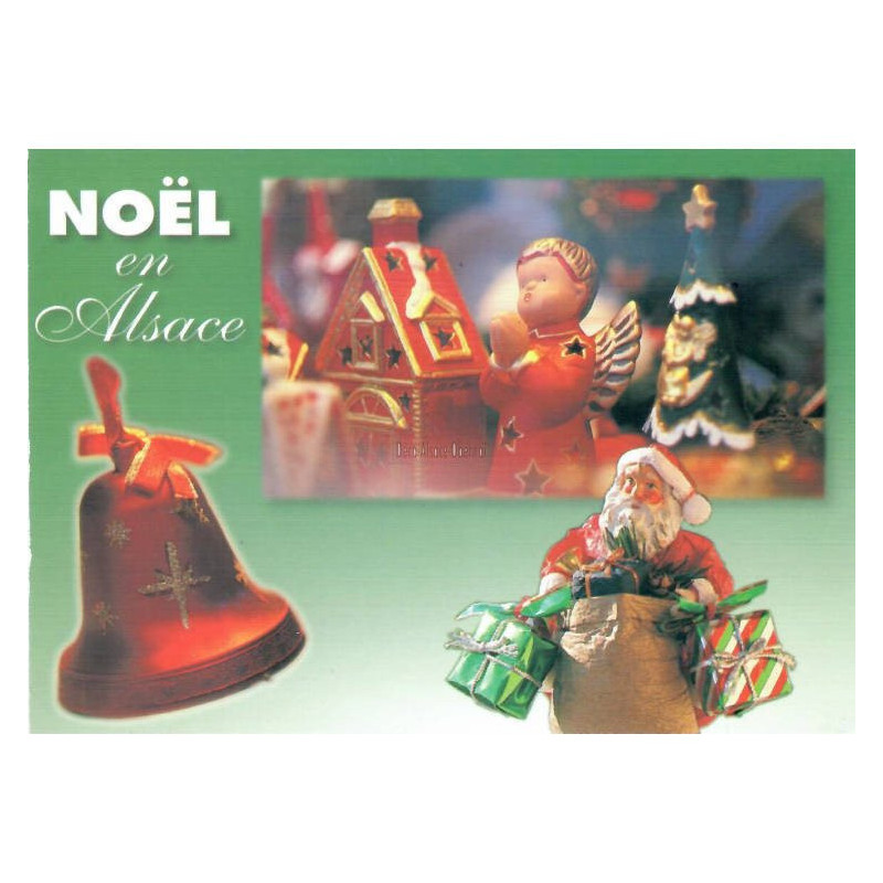Carte Postale Noël en Alsace