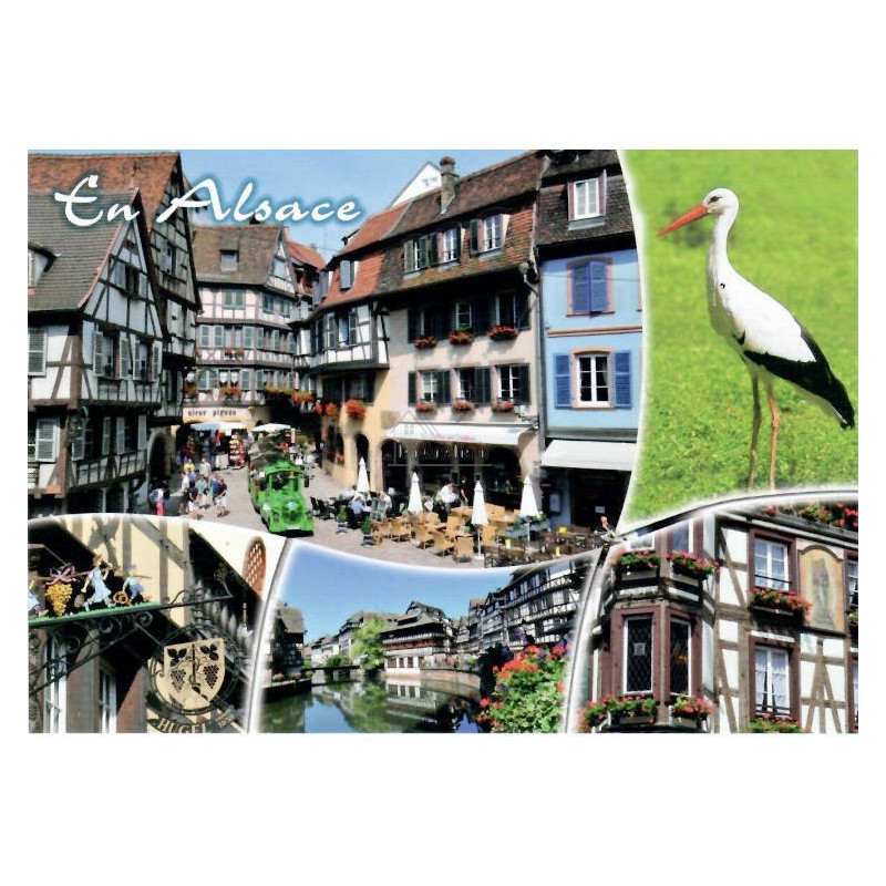 Carte Postale Vues diverses de l'Alsace