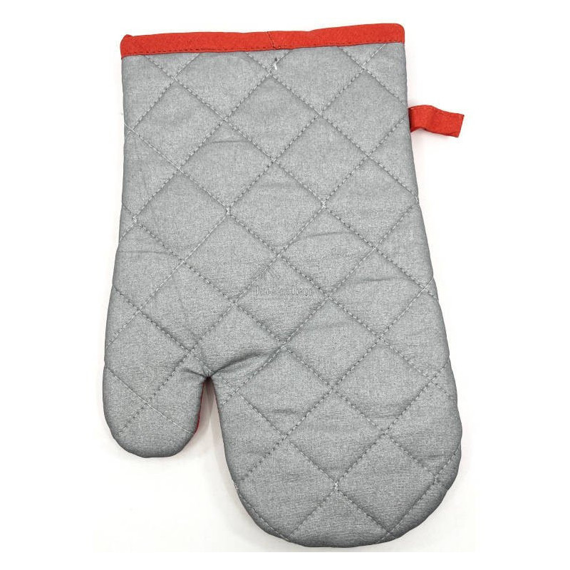 Set of Kitchen Gloves and Potholder with Alsatian motifs