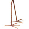 Dekorativer Ganzmetallstorch 80 cm