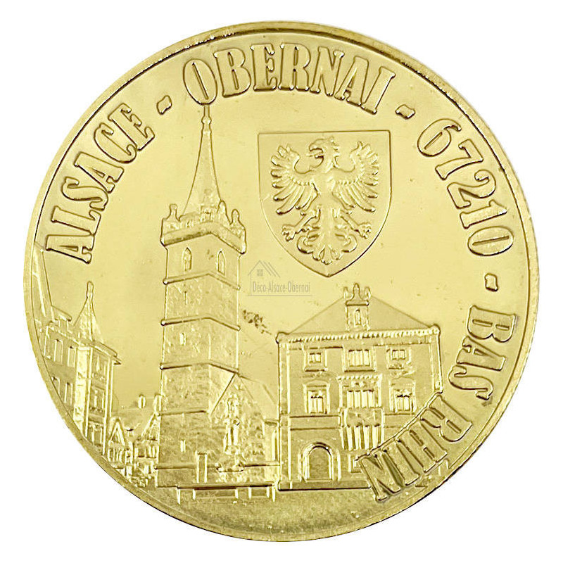 Obernai and Stork Collector's Coin