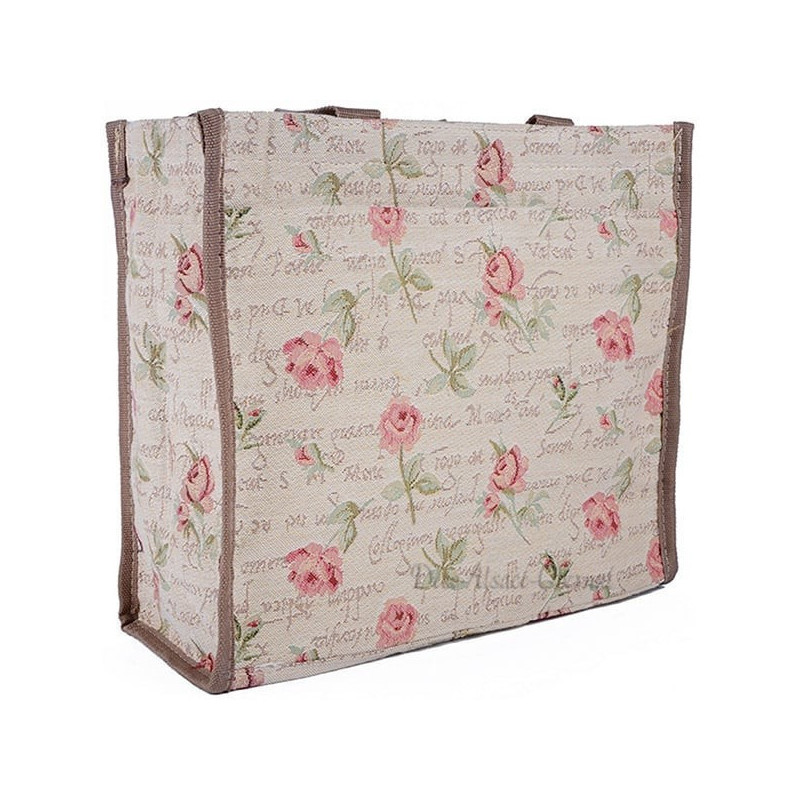 Sac à Bandoulière motif Roses en Fleurs