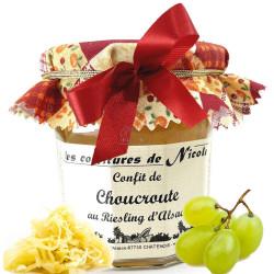 Nicole Marmelade Confit von Sauerkraut mit Elsass Riesling