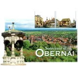 Postkarte Brunnenhaus Obernai