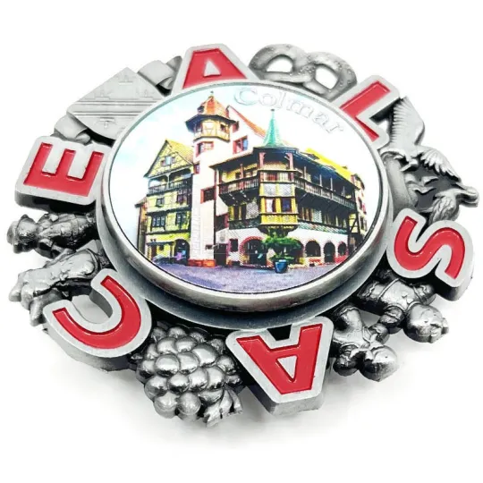 Draaiende decoratieve magneet Huis Pfister Colmar