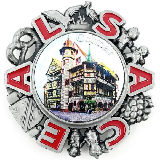 Magnet tournant Décoratif maison Pfister Colmar