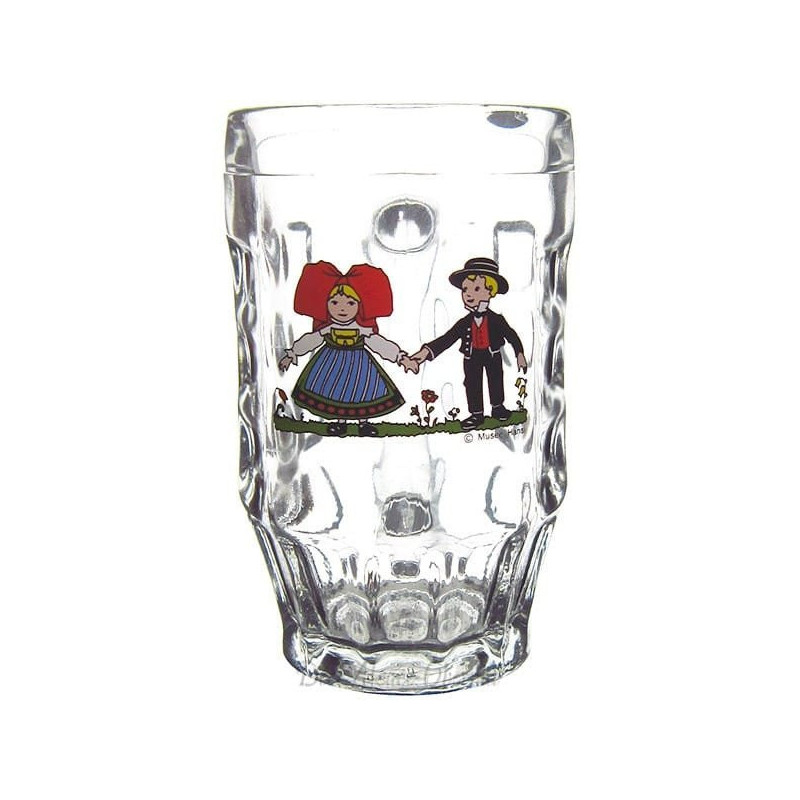 6 Bocks à Bière 30 cl décor Hansi
