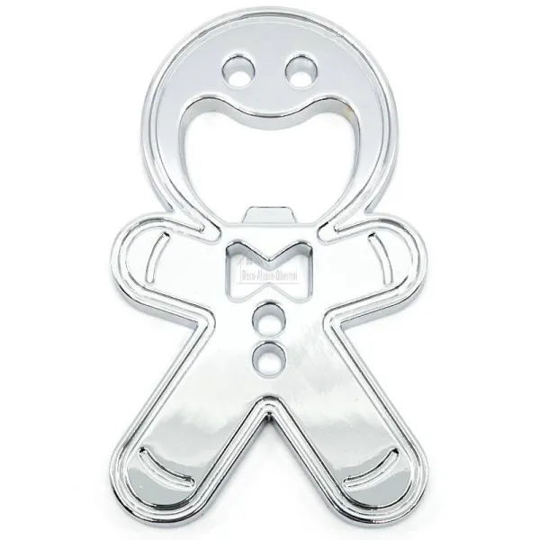 Décapsuleur ouvre bouteille Bonhomme Mannele en métal