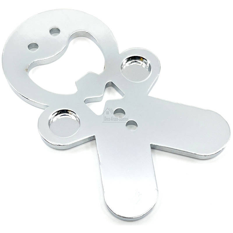 Bottle opener Bonhomme Mannele in metal