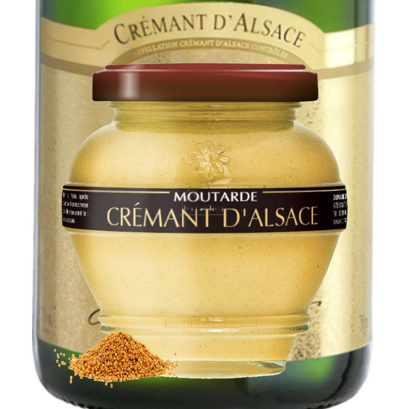 Senf mit elsässischem Crémant