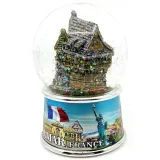 Grande Boule de Neige décor Colmar scintillant