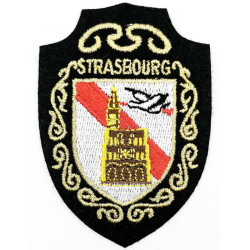 Écusson emblème Armoiries de Strasbourg à thermocoller