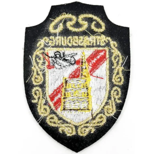 Embleem badge Wapens van Straatsburg om vast te strijken