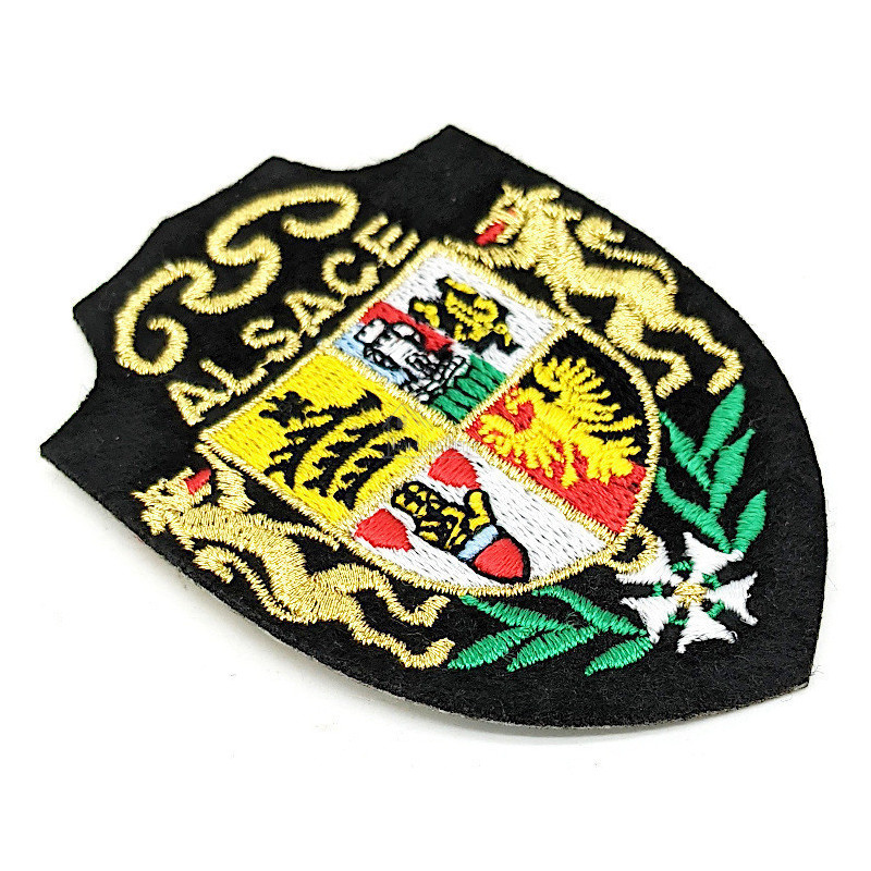 Emblem Emblem Coat of Alsace with Lion to Paste