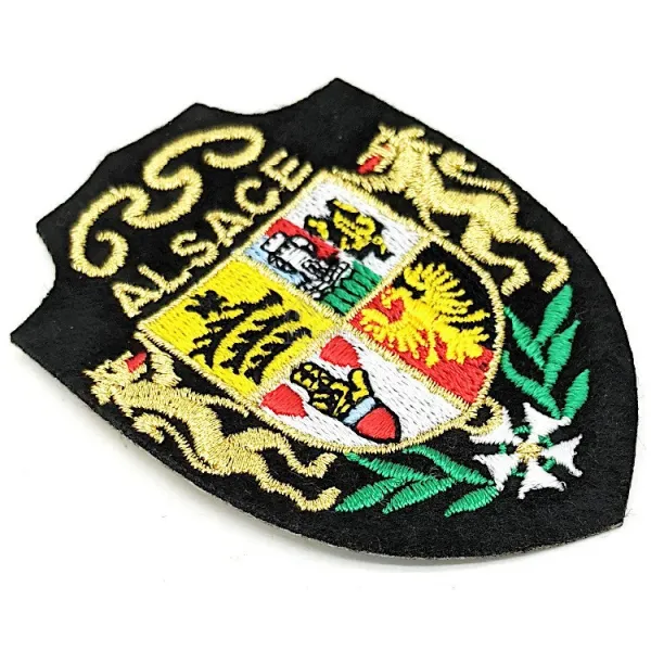 Emblem Emblem Coat of Alsace with Lion to Paste