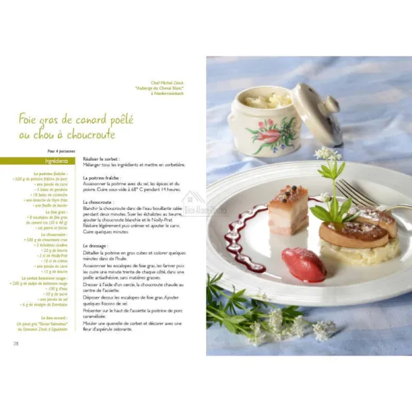 Recipe Book on Alsatian Sauerkraut