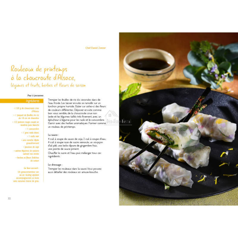 Livre de Recettes sur la Choucroute d'Alsace