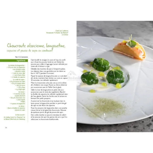 Livre de Recettes sur la Choucroute d'Alsace