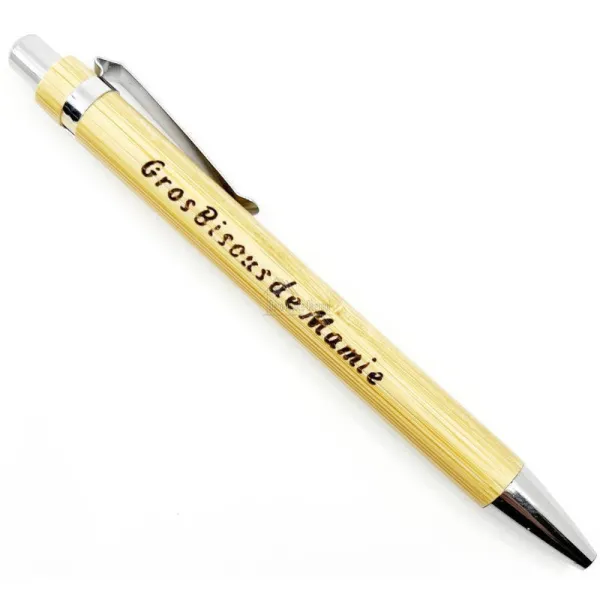Personalised wooden pen