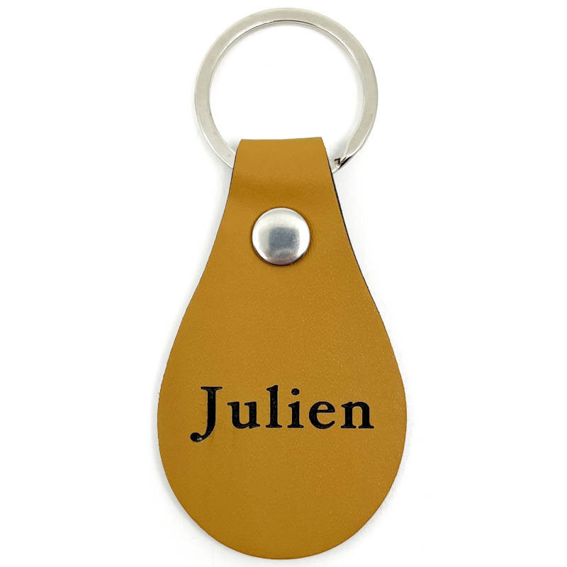 Porte Clé en simili Cuir à personnaliser