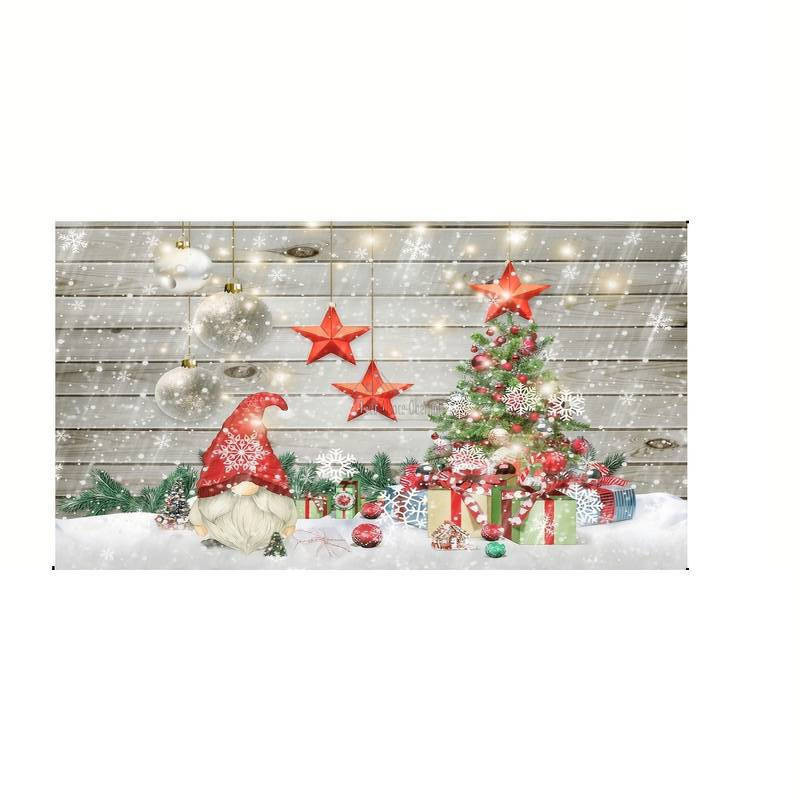 Rechteckige Tischdecke 140cm x 260cm Weihnachtswichtel