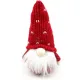 Gnome rouge avec Chapeau tricoté 15 cm