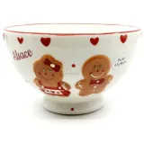 Frühstücksschüssel Jumbo mit Mannele Lebkuchendekor
