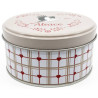 Boite en métal ronde 10 cm décor Cigogne d'Alsace