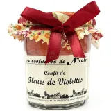 Confit of Violet Flowers