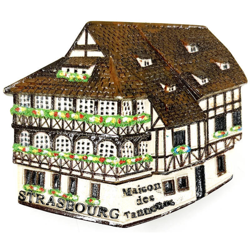 Magnet décoratif maison des Tanneurs Strasbourg