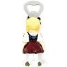 Alsatian bottle opener in resin with Alsace logo