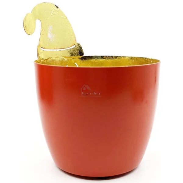 Photophore Madras Père Noël en Alsace