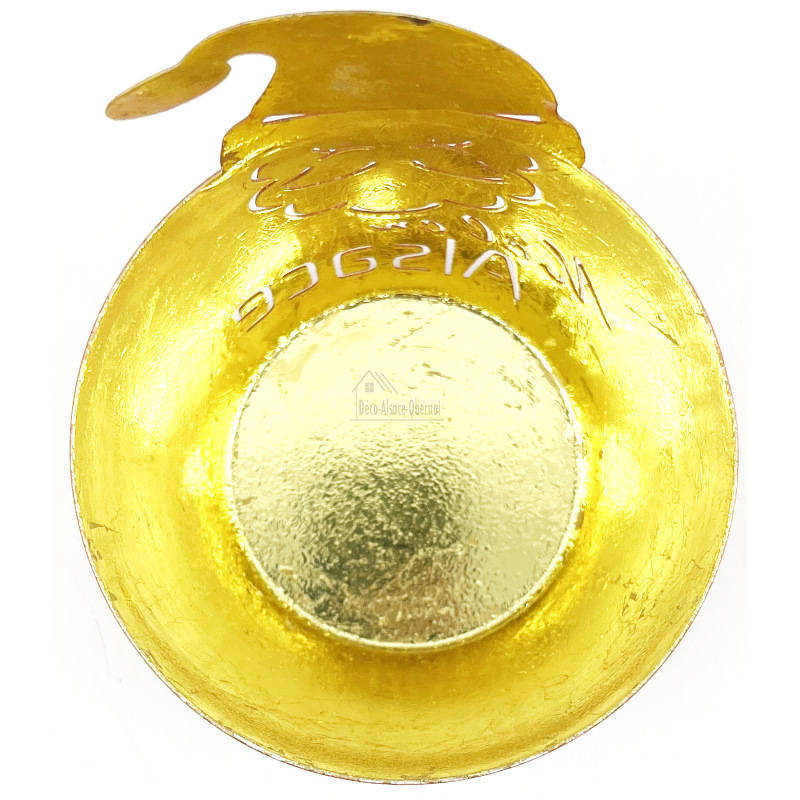 Madras Santa Claus in Alsace candle jar