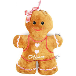 Mannele Stofftier Lebkuchen Mädchen 28 cm