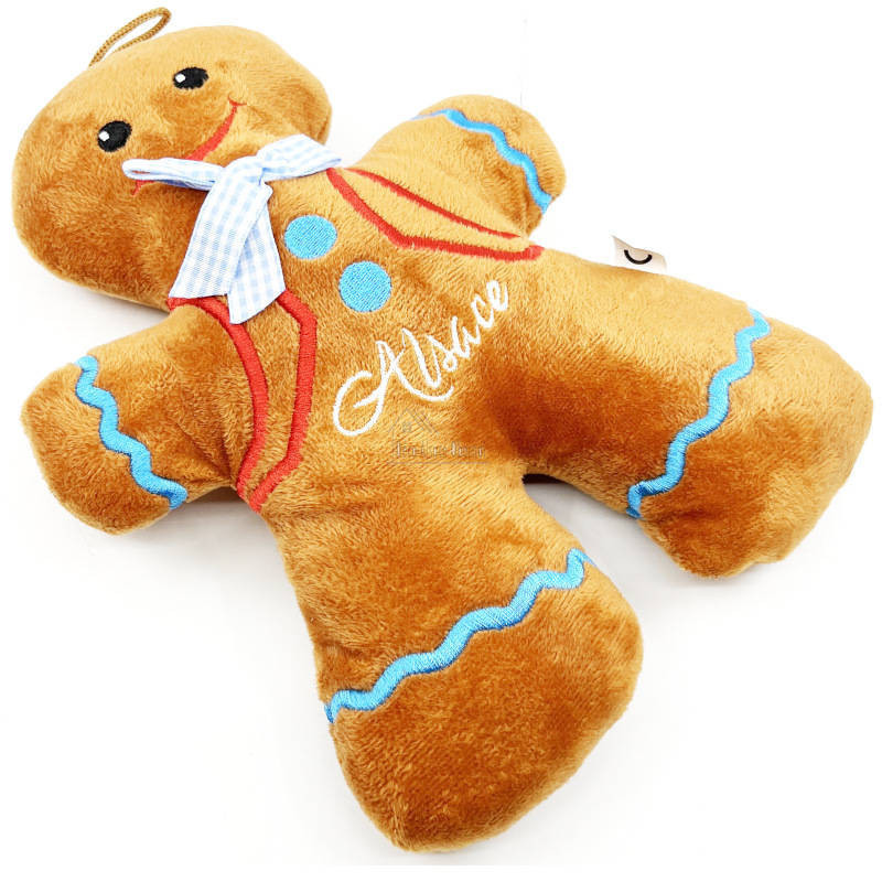 Peluche Mannele Garçon Pain d'Epice 28 cm