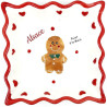 Rectangular ceramic dish Mannele Gingerbread Man