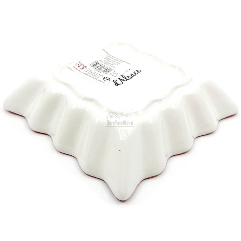 Rectangular ceramic dish Mannele Gingerbread Man
