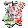 Magnet scintillant La Route des Vins d'Alsace