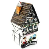 Maison à Colombages Alsacienne Strasbourg en Résine