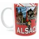 Mug en Céramique décor Villages Alsacien