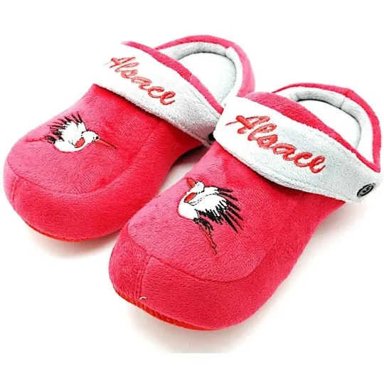 Slippers Sandal embroidered with Alsatian Storks 27-29