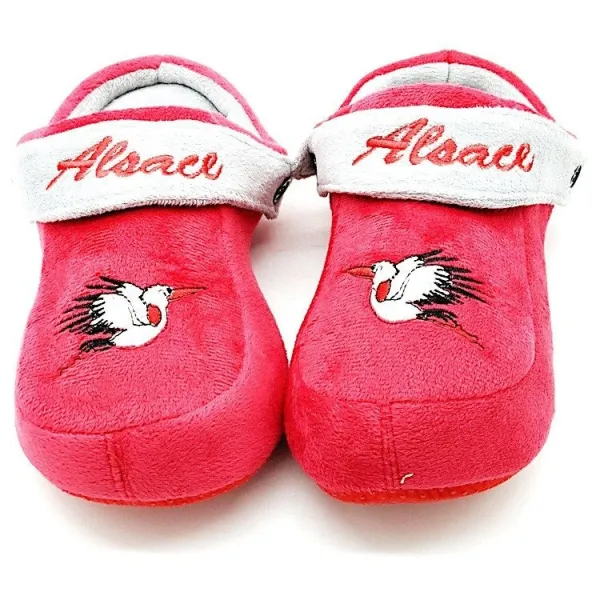 Slippers Sandal embroidered with Alsatian Storks 30-32