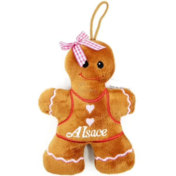Mannele Plush Girl Gingerbread 16 cm