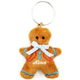 Porte Clé Peluche Mannele Garçon Pain d'Epice