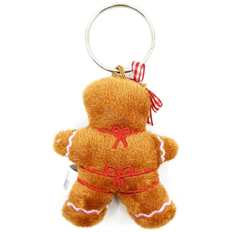 Gingerbread Girl Mannele Plush Keyring