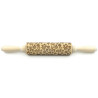Gingerbread and Christmas motif rolling pin 35 cm